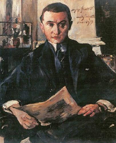 Portrait Wolfgang Gurlitt, Lovis Corinth